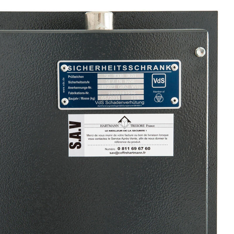 ARMOIRE COFFRE FORT 15 ARMES WT 1015 HARTMANN TRESORE 8 ARMOIRE COFFRE FORT 15 ARMES WT 1015 HARTMANN TRESORE – Image 6