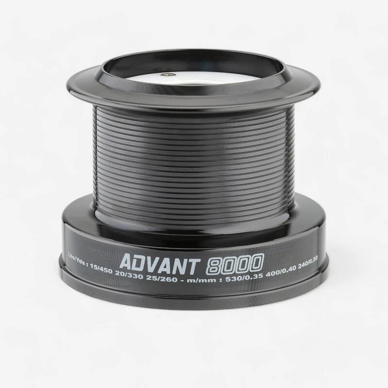BOBINE POUR MOULINET PÊCHE EN SURFCASTING ADVANT POWER 8000 BLACK 3 BOBINE POUR MOULINET PÊCHE EN SURFCASTING ADVANT POWER 8000 BLACK