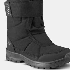 Quechua Bottes De Neige Chaudes Imperméables De Randonnée - SH100 Scratch - ENFANT 24-38 -Plein Air Pêche Magasin bottes de neige chaudes impermeables de randonnee sh100 scratch enfant 24 38 4