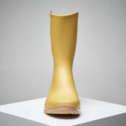 BOTTILLONS JAUNES LEGER PVC 100 FEMME -Plein Air Pêche Magasin bottillons jaunes leger pvc 100 femme 5