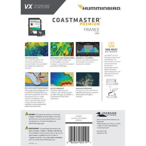 HUMMINBIRD Carte Détaillée Des Côtes Françaises Et Corses 5 HUMMINBIRD Carte Détaillée Des Côtes Françaises Et Corses – Image 3