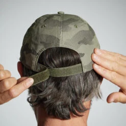 CASQUETTE 100 LEGERE CAMO WOODLAND VERT -Plein Air Pêche Magasin casquette 100 legere camo woodland vert 2