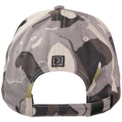 Casquette Chasse 500 Résistante Camo Woodland Gris -Plein Air Pêche Magasin casquette chasse 500 resistante camo woodland gris 3