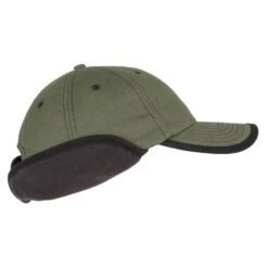 Casquette Chasse Polaire Chaude 500 Verte -Plein Air Pêche Magasin casquette chasse polaire chaude 500 verte 3