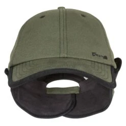 Casquette Chasse Polaire Chaude 500 Verte -Plein Air Pêche Magasin casquette chasse polaire chaude 500 verte 8