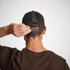 CASQUETTE TRUCKER BEIGE PATCH SOLOGNAC RESISTANT GEAR -Plein Air Pêche Magasin casquette trucker beige patch solognac resistant gear 4