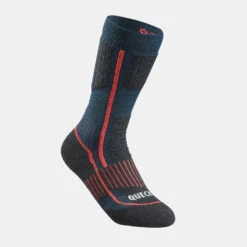 Quechua Chaussettes Chaudes De Randonnée - SH500 MOUNTAIN MID - Enfant X2 Paires -Plein Air Pêche Magasin chaussettes chaudes de randonnee sh500 mountain mid enfant x2 paires 3