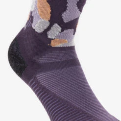 Quechua Chaussettes Randonnée - Hike 500 High Trendy Purple & Kamo X2 Paires -Plein Air Pêche Magasin chaussettes randonnee hike 500 high trendy purple and kamo x2 paires 6