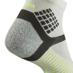 Quechua Chaussettes Randonnée - Hike 500 MID - Gris Jaune - Lot De 2 Paires -Plein Air Pêche Magasin chaussettes randonnee hike 500 mid gris jaune lot de 2 paires 4