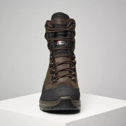 CHAUSSURES CHASSE IMPERMÉABLES CHAUDES CUIR CROSSHUNT 540 MARRON -Plein Air Pêche Magasin chaussures chasse impermeables chaudes cuir crosshunt 540 marron 4