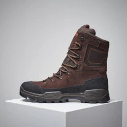 CHAUSSURES CHASSE IMPERMEABLES RESISTANTES MARRON CROSSHUNT 520 -Plein Air Pêche Magasin chaussures chasse impermeables resistantes marron crosshunt 520 1