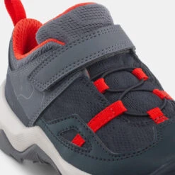 Quechua Chaussures De Randonnée Enfant à Scratch Crossrock Grise Rouge Du 24 AU 34 -Plein Air Pêche Magasin chaussures de randonnee enfant a scratch crossrock grise rouge du 24 au 34 4