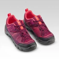 Quechua Chaussures De Randonnée Enfant Basses Avec Lacet MH120 LOW Violettes 35 AU 38 -Plein Air Pêche Magasin chaussures de randonnee enfant basses avec lacet mh120 low violettes 35 au 38 3