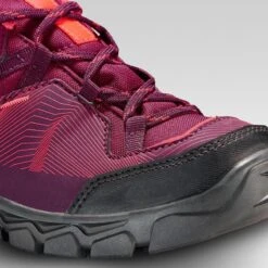 Quechua Chaussures De Randonnée Enfant Basses Avec Lacet MH120 LOW Violettes 35 AU 38 -Plein Air Pêche Magasin chaussures de randonnee enfant basses avec lacet mh120 low violettes 35 au 38 5