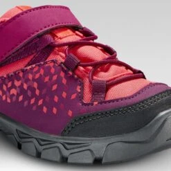 Quechua Chaussures De Randonnée Enfant Basses Avec Scratch MH120 LOW Violettes 28 AU 34 -Plein Air Pêche Magasin chaussures de randonnee enfant basses avec scratch mh120 low violettes 28 au 34 5