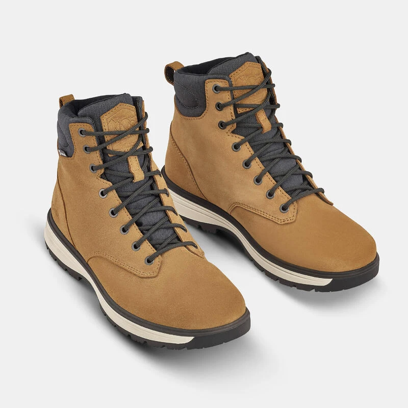 Quechua Chaussures En Cuir Chaudes Et Imperméables De Randonnée - SH500 High - Homme 4 Quechua Chaussures En Cuir Chaudes Et Imperméables De Randonnée - SH500 High - Homme – Image 2