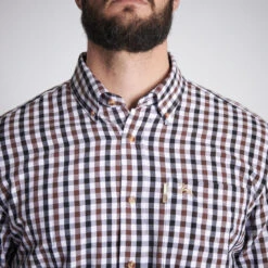 CHEMISE VERNEY CARRON À CARREAUX BLANCHE -Plein Air Pêche Magasin chemise verney carron a carreaux blanche 2