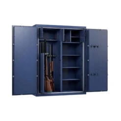 COFFRE FORT ANTI FEU POUR 17 ARMES SERRURE A CLES A2P -Plein Air Pêche Magasin coffre fort anti feu pour 17 armes serrure a cles a2p 3