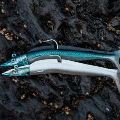 COMBO Leurres Souples Shad Lançon EELO 200 48gr NATURAL -Plein Air Pêche Magasin combo leurres souples shad lancon eelo 200 48gr natural 3