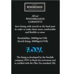 Coupe-vent Flisan WB Noir Avec Fermeture éclair Laine Mérinos - Noir -Plein Air Pêche Magasin coupe vent flisan wb noir avec fermeture eclair laine merinos noir 3