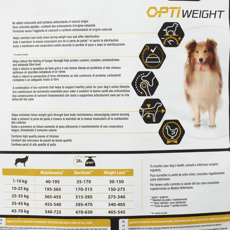 CROQUETTES CHIEN ADULTE MEDIUM LIGHT STERILISE POULET PRO PLAN 14 KG 9 CROQUETTES CHIEN ADULTE MEDIUM LIGHT STERILISE POULET PRO PLAN 14 KG – Image 7