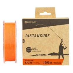 Fil Pêche En Surfcasting Orange DISTANSURF -Plein Air Pêche Magasin fil peche en surfcasting orange distansurf 5