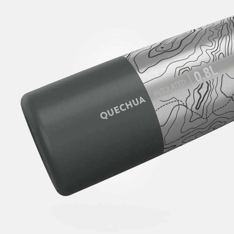 Quechua Gourde MH500 Isotherme Randonnée Inox 0,8L Edition Limitée 5 Quechua Gourde MH500 Isotherme Randonnée Inox 0,8L Edition Limitée – Image 3
