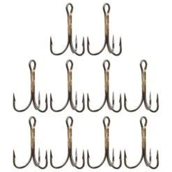 HAMEÇON TRIPLE PÊCHE HOOK TRIPLE BRONZE -Plein Air Pêche Magasin hamecon triple peche hook triple bronze 1