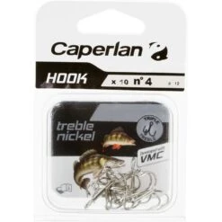 HAMEÇON TRIPLE PÊCHE HOOK TRIPLE NICKEL -Plein Air Pêche Magasin hamecon triple peche hook triple nickel 5
