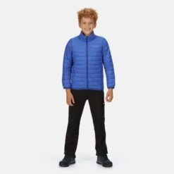 Regatta Hillpack Veste De Randonnée Isolée Garnie De Duvet Pour Enfant - Bleu -Plein Air Pêche Magasin hillpack veste de randonnee isolee garnie de duvet pour enfant bleu 2