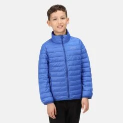 Regatta Hillpack Veste De Randonnée Isolée Garnie De Duvet Pour Enfant - Bleu -Plein Air Pêche Magasin hillpack veste de randonnee isolee garnie de duvet pour enfant bleu 4