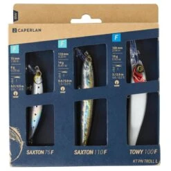 KIT POISSONS NAGEURS LEURRE ET TRAÎNE PÊCHE EN MER -Plein Air Pêche Magasin kit poissons nageurs leurre et traine peche en mer 1