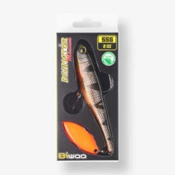 LEURRE SOUPLE BROCHET DIVINATOR 55 GR COLORIS EXCLUSIF PERCHE CAPERLAN -Plein Air Pêche Magasin leurre souple brochet divinator 55 gr coloris exclusif perche caperlan 2