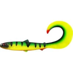 Leurre Souple Westin Bullteez Curltail 27cm (Tiger Perch - 103g - 27cm) -Plein Air Pêche Magasin leurre souple westin bullteez curltail 27cm tiger perch 103g 27cm 1