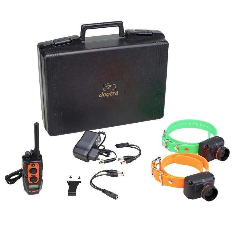 PACK 2 COLLIERS + TÉLÉCOMMANDE DE DRESSAGE ET REPÉRAGE POUR CHIEN DOGTRA 2600T&B 4 PACK 2 COLLIERS + TÉLÉCOMMANDE DE DRESSAGE ET REPÉRAGE POUR CHIEN DOGTRA 2600T&B – Image 2