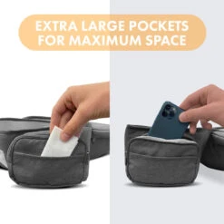 Pack Basic Luxe Nacelle Ergonomique - Porte-bébé Confortable - Gris -Plein Air Pêche Magasin pack basic luxe nacelle ergonomique porte bebe confortable gris 2