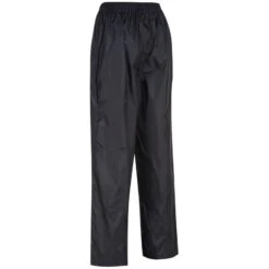 Regatta Pack It Surpantalon De Randonnée Imperméable Pour Femme - Le Noir -Plein Air Pêche Magasin pack it surpantalon de randonnee impermeable pour femme le noir 3