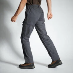 PANTALON CARGO RESISTANT STEPPE 300 GRIS -Plein Air Pêche Magasin pantalon cargo resistant steppe 300 gris 2