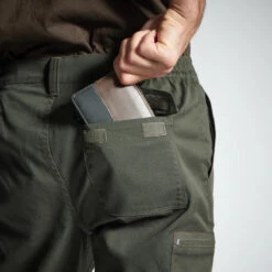 PANTALON CARGO RESISTANT STEPPE 300 VERT -Plein Air Pêche Magasin pantalon cargo resistant steppe 300 vert 6