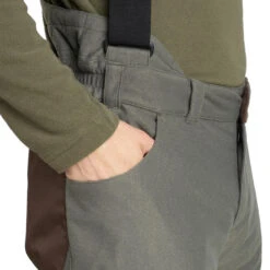 PANTALON CHASSE A BRETELLES CHAUD -20°C VERT 100 18 PANTALON CHASSE A BRETELLES CHAUD -20°C VERT 100 -Plein Air Pêche Magasin pantalon chasse a bretelles chaud 20c vert 100 7