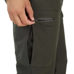 PANTALON CHASSE CHAUD SILENCIEUX POLAIRE VERT 100 -Plein Air Pêche Magasin pantalon chasse chaud silencieux polaire vert 100 8