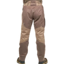 PANTALON CHASSE IMPERMEABLE CHAUD SILENCIEUX MARRON 520 -Plein Air Pêche Magasin pantalon chasse impermeable chaud silencieux marron 520 5