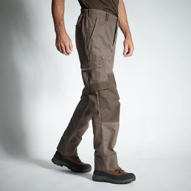 PANTALON CHAUD RESISTANT 500 MARRON 6 PANTALON CHAUD RESISTANT 500 MARRON – Image 4