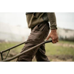 PANTALON CHAUD RESISTANT 500 MARRON 17 PANTALON CHAUD RESISTANT 500 MARRON -Plein Air Pêche Magasin pantalon chaud resistant 500 marron 7