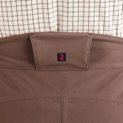 PANTALON FEMME CHASSE CHAUD IMPERMÉABLE MARRON 500 -Plein Air Pêche Magasin pantalon femme chasse chaud impermeable marron 500 6