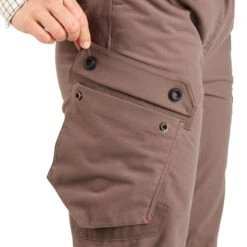PANTALON FEMME CHASSE CHAUD IMPERMÉABLE MARRON 500 -Plein Air Pêche Magasin pantalon femme chasse chaud impermeable marron 500 9