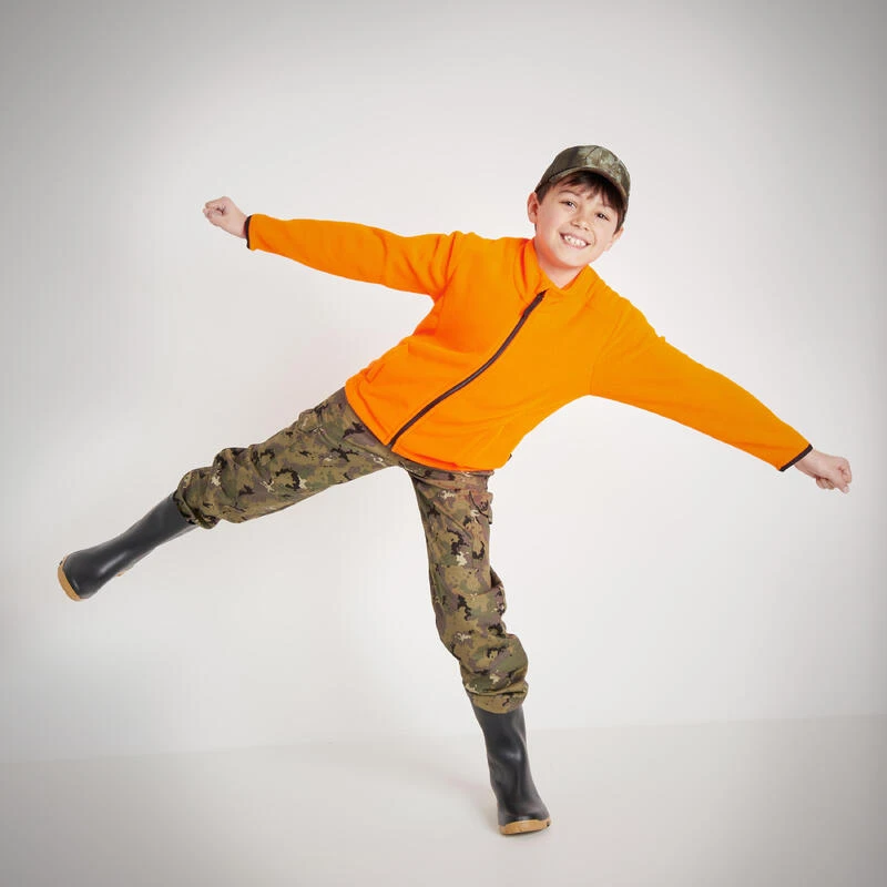 Pantalon Résistant Junior -100 Camouflage Island Vert 12 Pantalon Résistant Junior -100 Camouflage Island Vert – Image 10