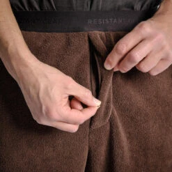 PANTALON SOUS VÊTEMENT POLAIRE 500 MARRON -Plein Air Pêche Magasin pantalon sous vetement polaire 500 marron 3