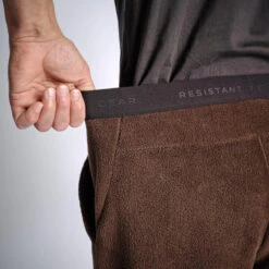 PANTALON SOUS VÊTEMENT POLAIRE 500 MARRON -Plein Air Pêche Magasin pantalon sous vetement polaire 500 marron 4