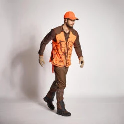 POLO MANCHES LONGUES RENFORT MARRON 100 -Plein Air Pêche Magasin polo manches longues renfort marron 100 5